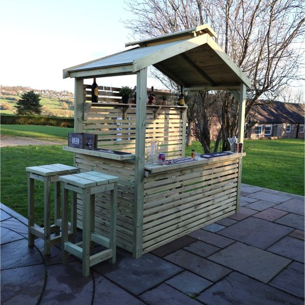 The Buxton Garden Bar - L111.5 X W224 X H233 cm