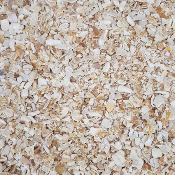 Shell Chippings Aggregate Bulk Bag - 850 kg - L100 x W100 x H80 cm