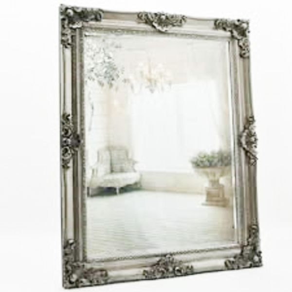 Mirror - L8 x W92 x H122 cm - Silver