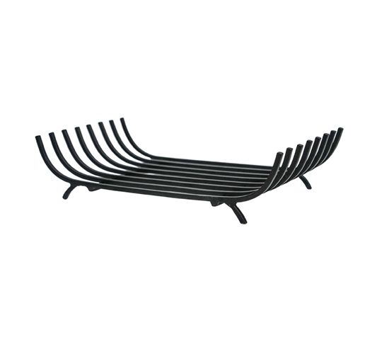 Fire Grate - Iron - L20.5 x W37 x H13 cm - Black