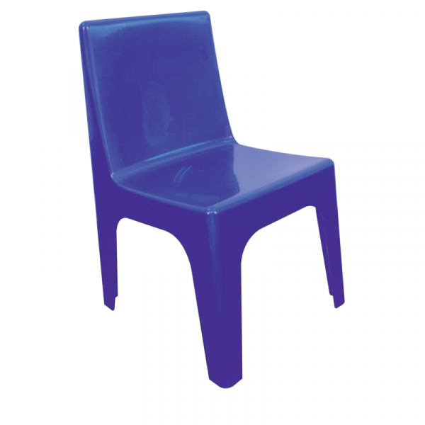 Set of 4 Kids Chairs - Blue