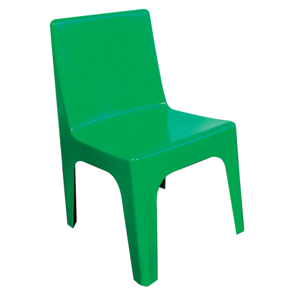 Set of 4 Kids Chairs - Green