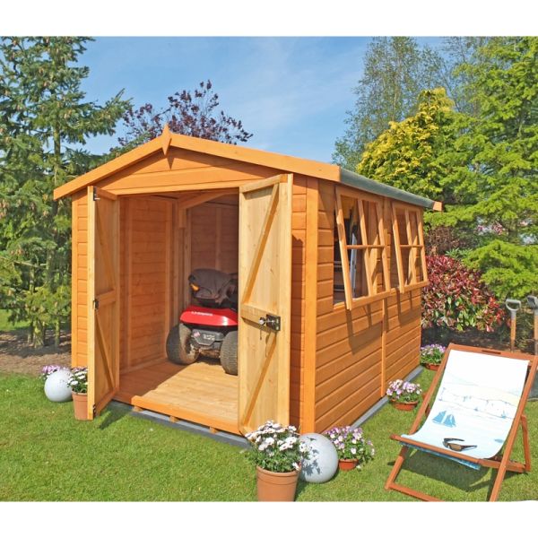 Bison Handmade Garden Shed Approx 20 x 10 Feet