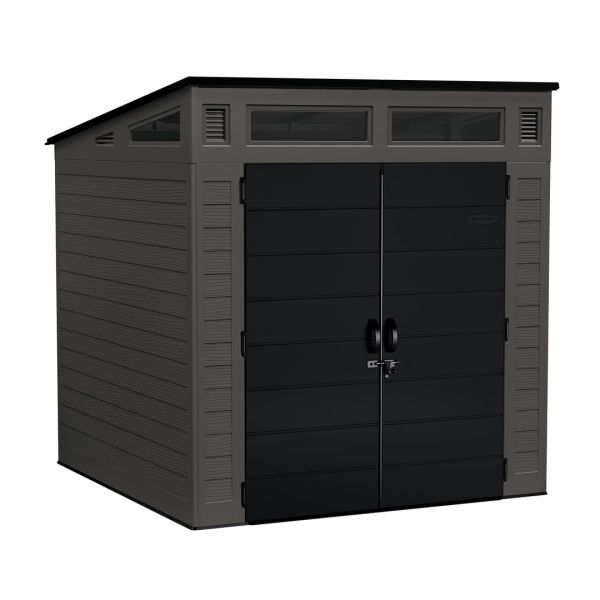 7 x 7 Moda Modernist Shed - Resin - L222 x W220 x H227 cm