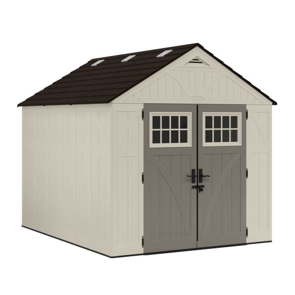 8 x 10 Tremont Shed - Resin - L311 x W255 x H262 cm