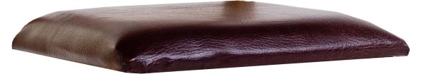 Pair of Pads Cotswold Seat Brown Faux Leather