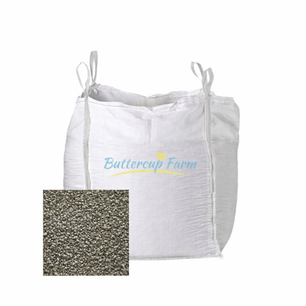 Grey Limestone Chippings - 10-20mm - Premium Aggregate Bulk Bag - 850 kilos