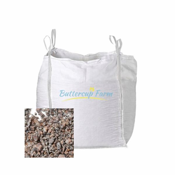 Lime Free Washed Granite Grit - Horticultural Grit and Sand - Premium Aggregate Bulk Bag - 850 kilos