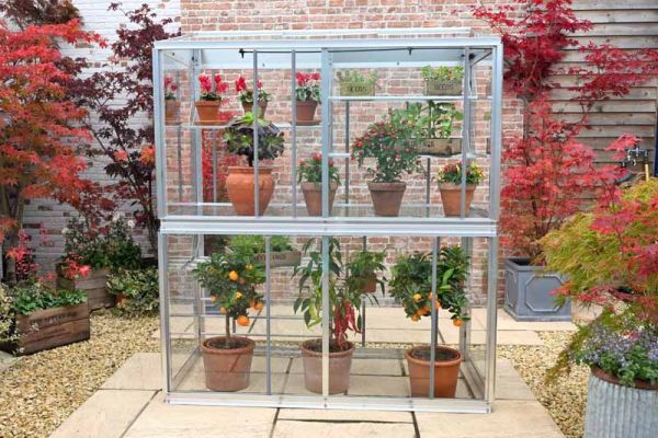 Exbury 5 Feet Classic Growhouse - Aluminium - L151 x W79 x H181 cm - Without Coating