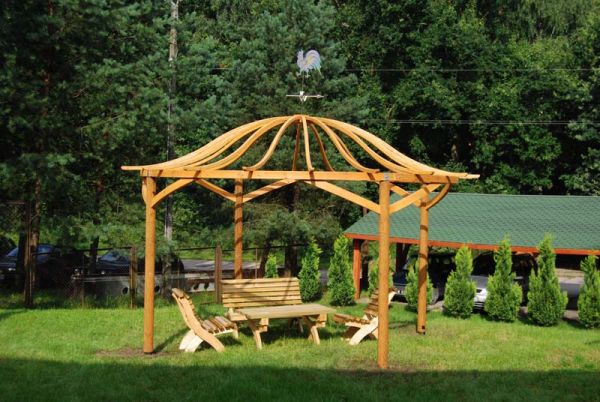 Valencia Gazebo with Tiled Roof