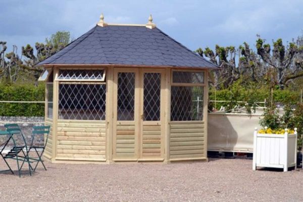 Georgian Summerhouse Pavilion (Large) - L365 x W270 x H310 cm