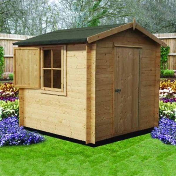 Camelot 19 mm Log Cabin 10 x 10 Feet