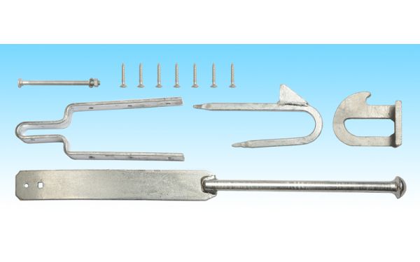 Evington Farm/Field Style 5 Bar Gate Spring Fastener Set - Galvanised