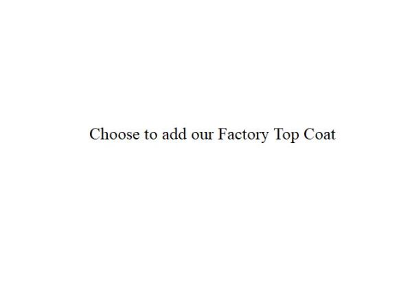 Optional Extra - Add Top Coat - Sun Hut 6 x 10 Feet Potting Shed