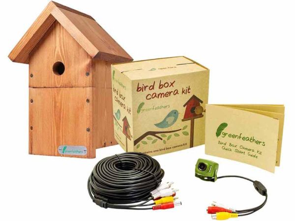 DIY Bird Box with Wired Camera Kit