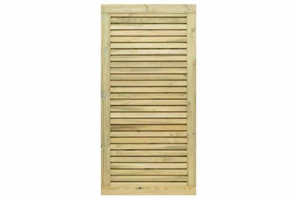 Contemporary Vogue Garden Gate - Timber - L4.5 x W90 x H180 cm