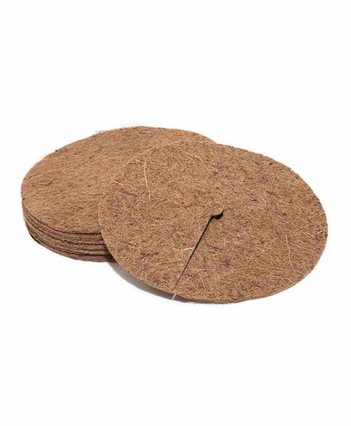 Mulch Mats - Pack of 20 - Fibre/Latex - L40 x W40 cm