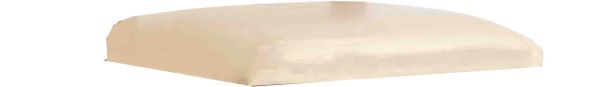 Pair of Pads Mexican Seat Cream Faux Leather