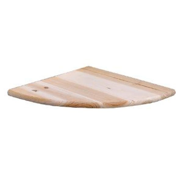 Corner Shelf - Timber - 285 x 285 x 16 mm - Pre-Sanded