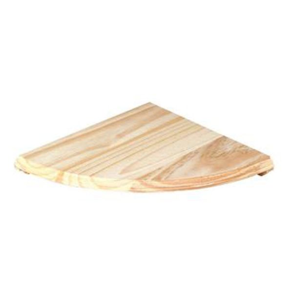 Corner Shelf - Timber - 380 x 380 x 16 mm - Pre-Sanded