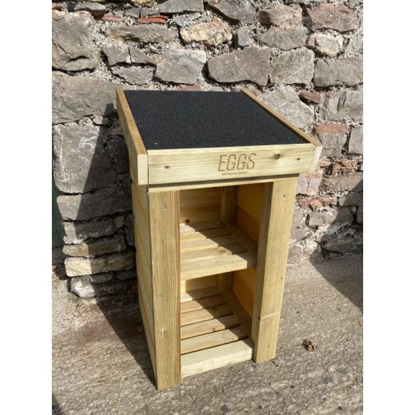 Roadside Selling Stand (No Door) - Pressure Treated Wood - L45 x W50 x H80 cm