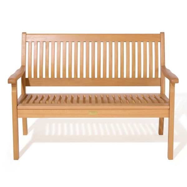 1.2m Farnham Bench - Timber - L72 x W124 x H87 cm