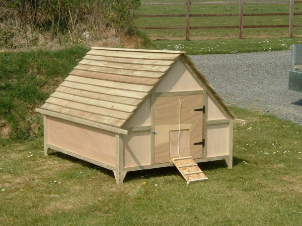 Deluxe Duck House - L152.4 x W121.9 x H114.3 cm