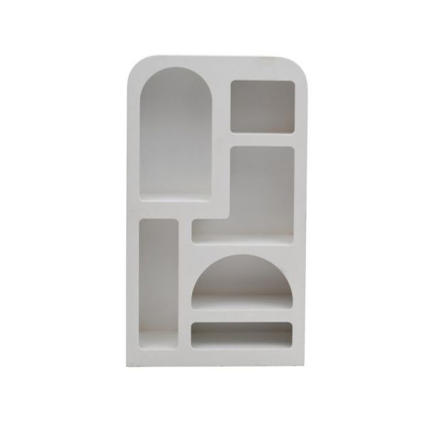 Geo Geo Tall Geometric Bookcase - L35 x W100 x H180 cm - Brown