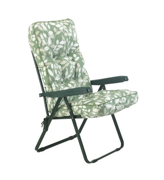 Deluxe Cotswold Leaf Recliner - L58 x W58 x H99 cm