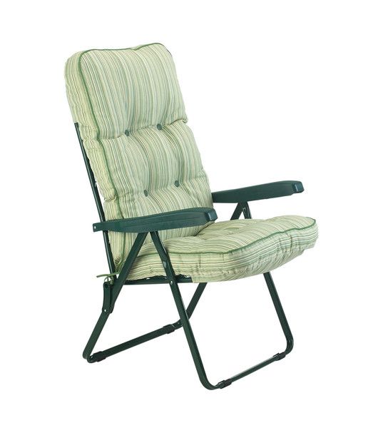 Deluxe Cotswold Stripe Recliner - L58 x W58 x H99 cm