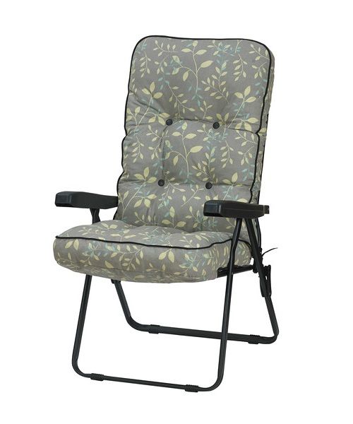 Deluxe Recliner Country - L58 x W58 x H99 cm - Teal