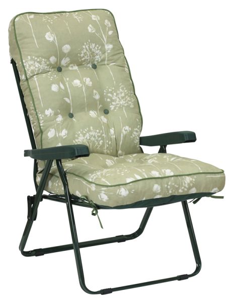 Deluxe Recliner Renaissance - L58 x W58 x H99 cm - Sage