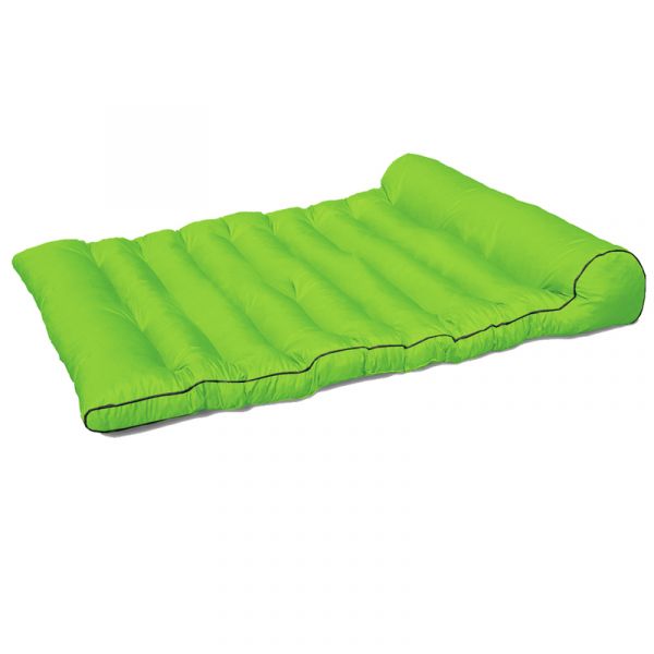 Double Floor lounger Cushions Plain - Lime Green