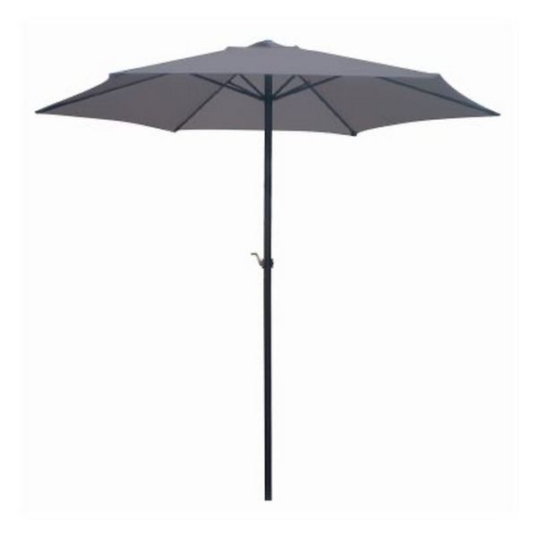 Parasol - L270 X W270 X H240 cm - Assembled - Grey