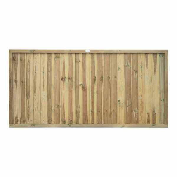 Grange Superior Closeboard Vertical Panel - Timber - L4 x W182.8 x H90 cm