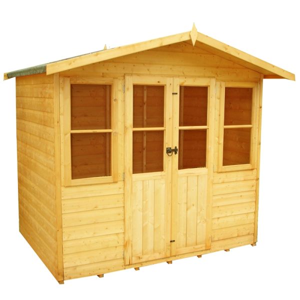 Haddon Shiplap Summerhouse Garden Sun Room Approx 7 x 5 Feet