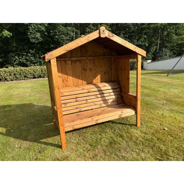 Three Seater Imperial Arbour - L80 x W183 x H194 cm - Green