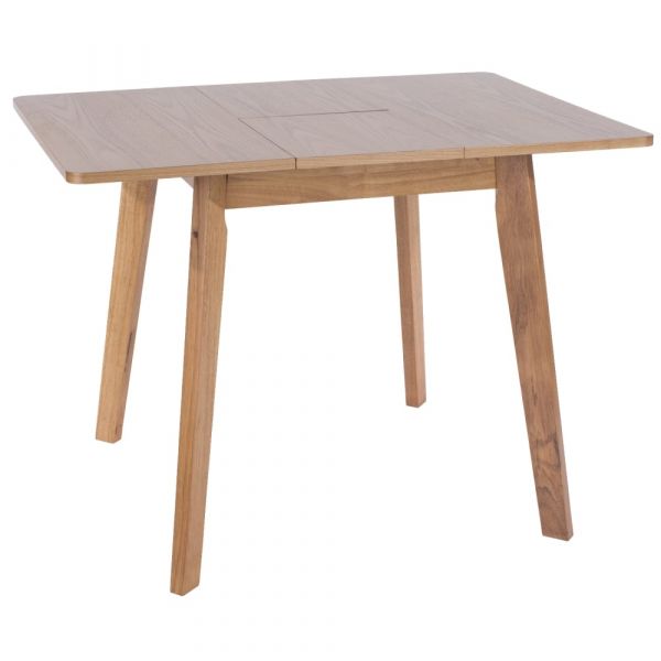 Square Extending Ash Veneer Table Top, With Angled