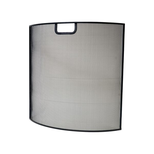 Fire Screen - Iron - L13 x W61 x H61 cm - Black