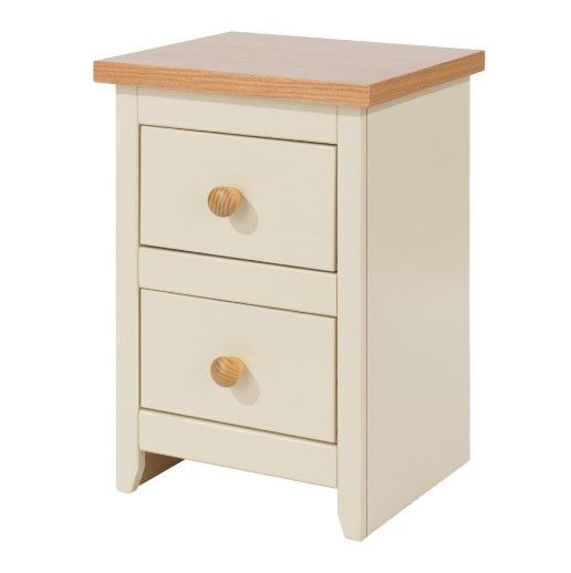 Jamestown 2 Drawer Petite Bedside Cabinet