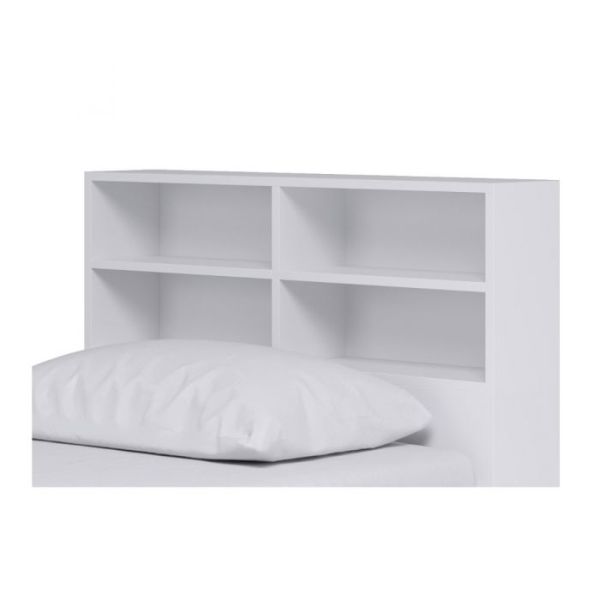 Optional Extra Bookcase Headboard Attachment for K1W & K2W Cabin Bed - MDF - L180 x W96 x H100 cm