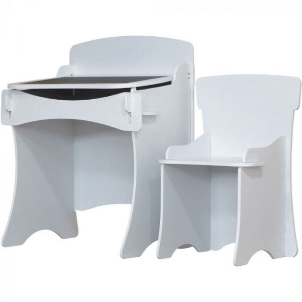 Kinder Desk & Chair White