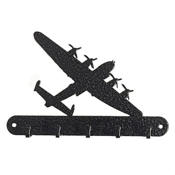 Lancaster Key Holder - No Text - L15 x H9 cm - Antique Black