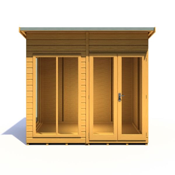 Lela 8x6 Summerhouse - L222.8 x W252.4 x H229.1 cm