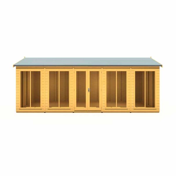 Mayfield 20 x 8 Summerhouse - Wood - L257.2 x W609.4 x H240.8 cm