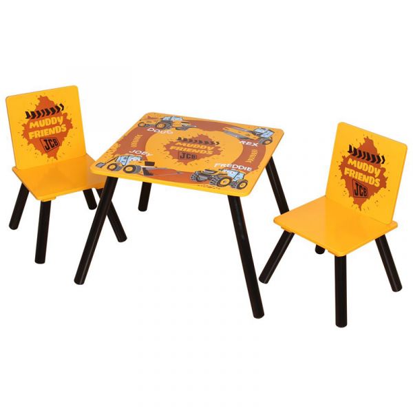 JCB Muddy Friends Table & Chairs