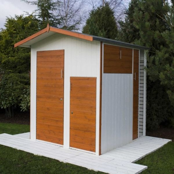 6 x 6 Feet Apex Dip Treated Shed Multi Store