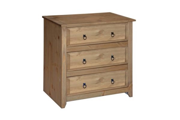 Mexican 3 Drawer Chest