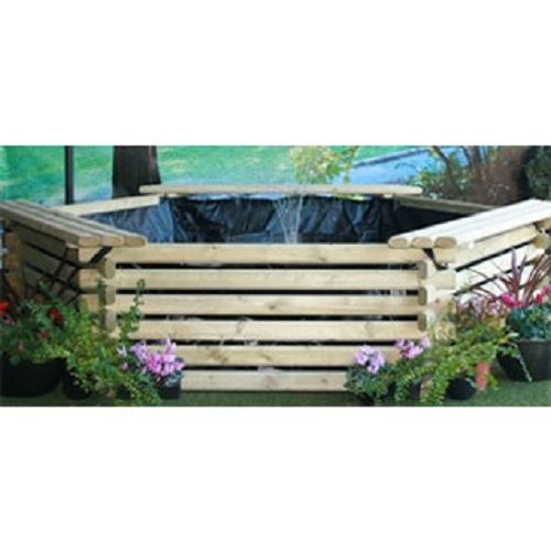 300 Gallon Pool - Timber - W229 x H59 cm