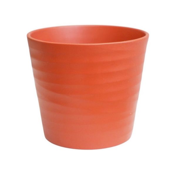 Oslo Cayenne Taper Planter - L32 x W32 x H27 cm - Orange